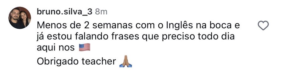 Depoimento aluno
